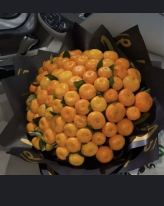 Мандарин букет и корзины