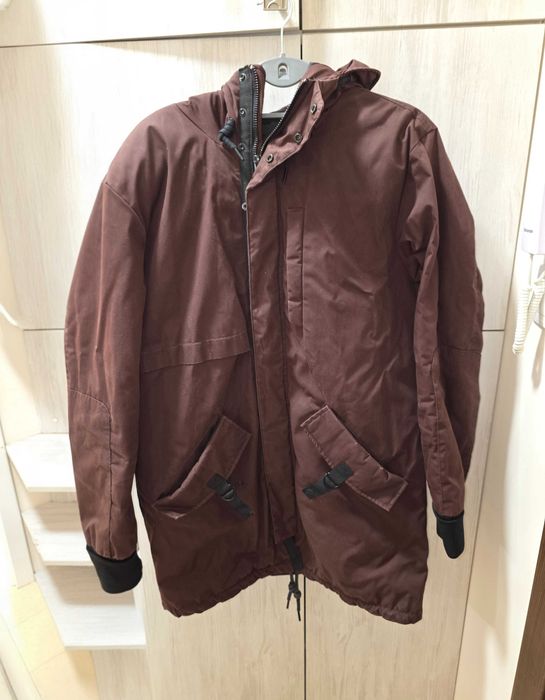 Мъжко дълго яке парка Pull & Bear