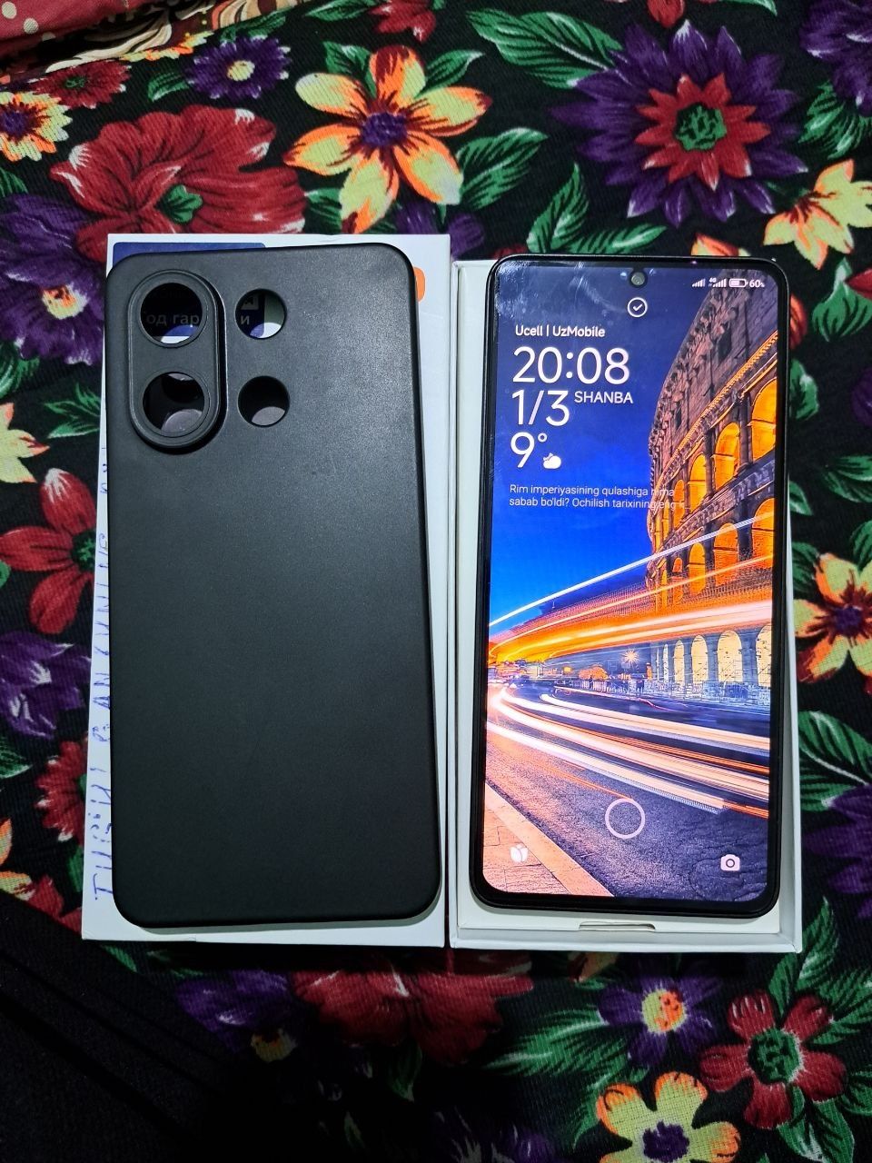 Redmi not13 8/256 bg