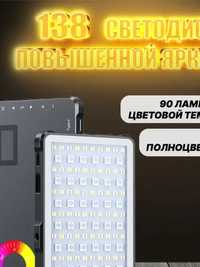 Видео фото свет портативный. RGB LED свет.