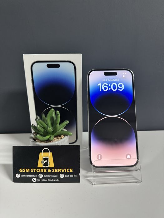Iphone 14 Pro Silver 256Gb Garantie Gsm Store&Service