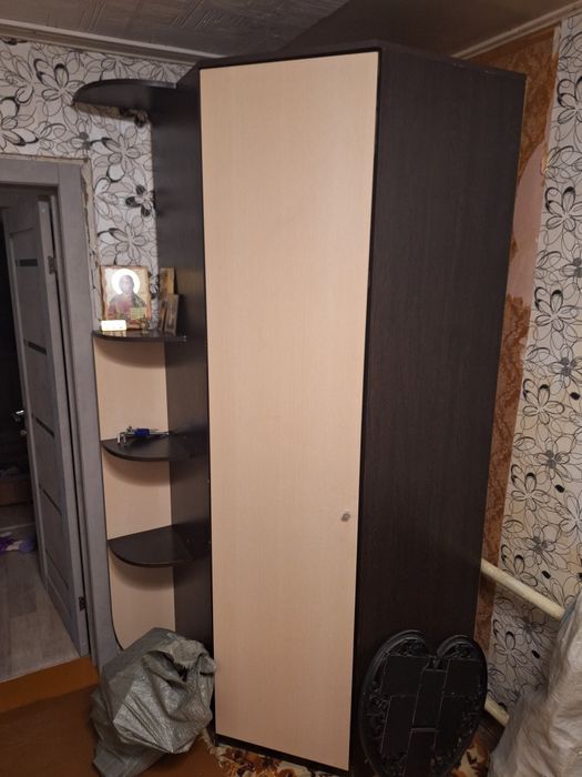 Шкаф угловой цвет венге