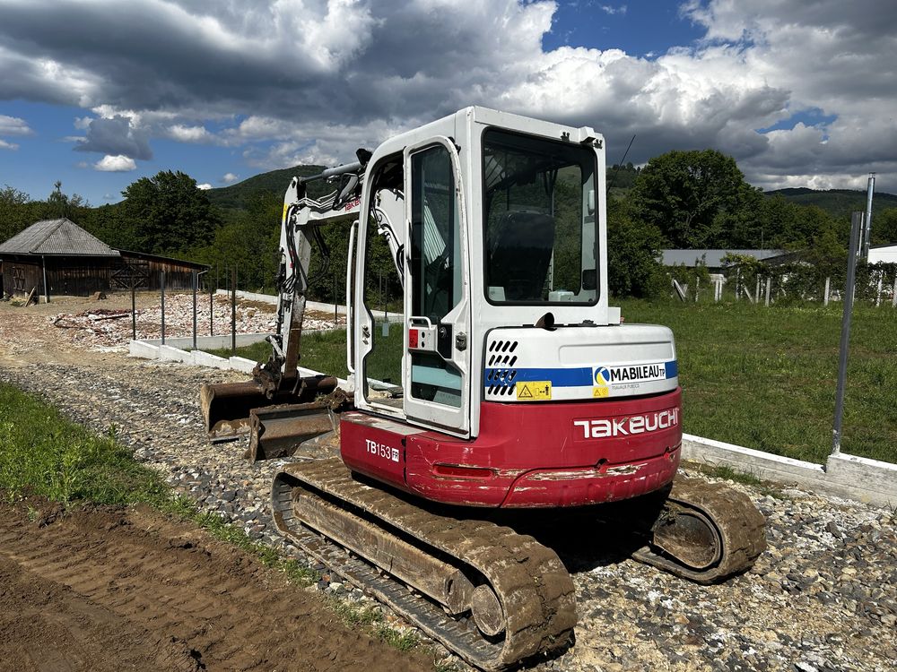 Excavator Takeuchi TB153 2016 miniexcavator 5.7t