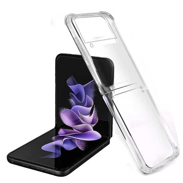 Husa Clear Case Cover Samsung Galaxy Z Flip 4 3