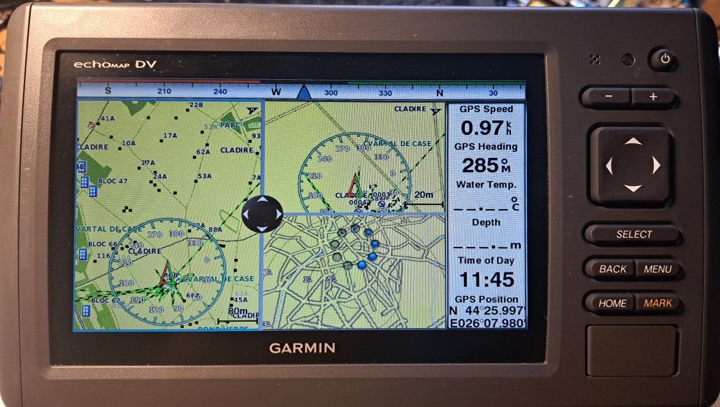 Sonar GPS Garmin Echomap 73DV