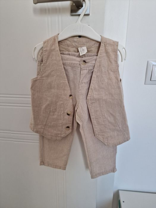 Pantaloni cu vesta h&m 80