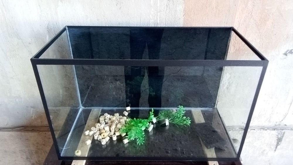 100 litirlik akvariumlar sotiladi