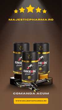 Erkexin VIP, macun/miere/ macun original, plicuri potenta, Nou