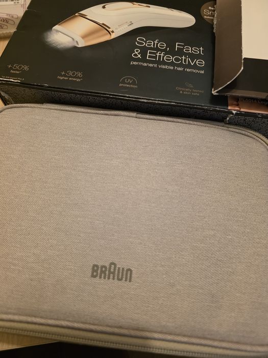 Aparat IPL Braun Pro 5 – rezultate excelente, folosit foarte puțin