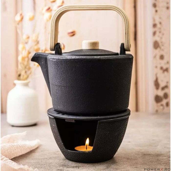 Incalzitor din fonta pentru ceainic, 15cm, KingHoff