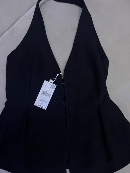 Compleu vesta cu pantaloni -Mango