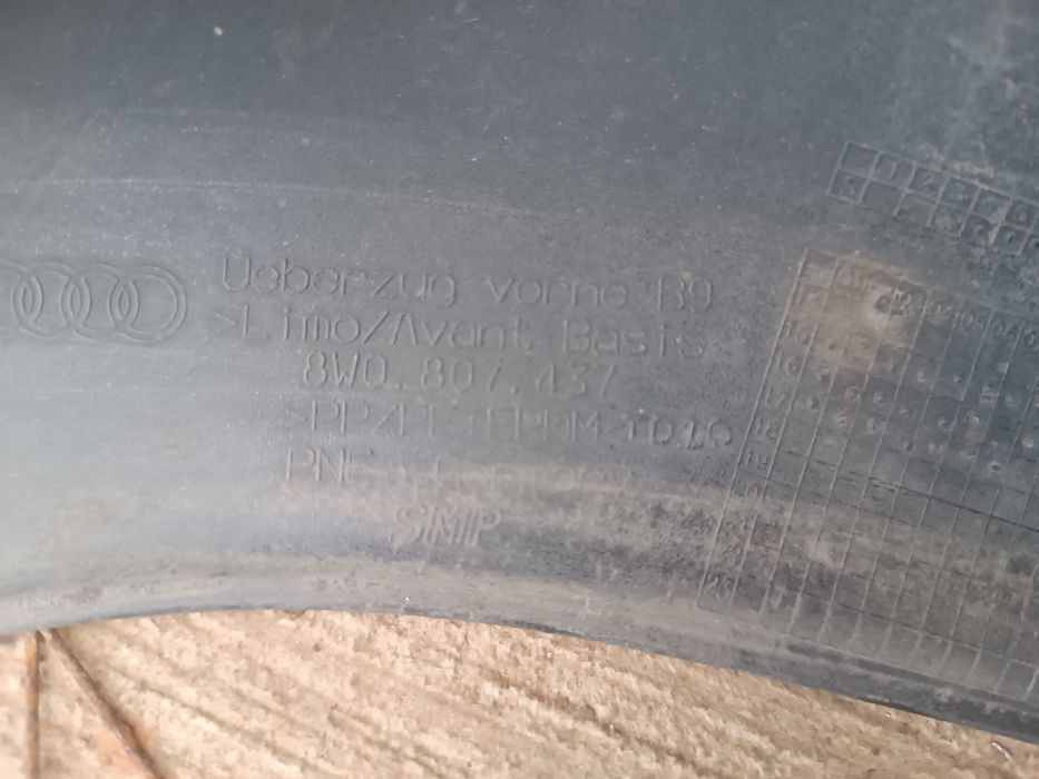 Bara fata audi A4 b9 2016 2019