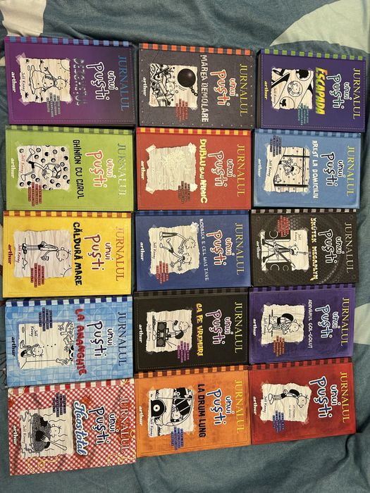 Carti Jurnalul unui pusti 15 volume