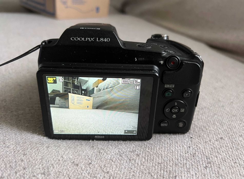Aparat foto Nikon Coolpix L840, zoom optic 38x, Full HD, functional