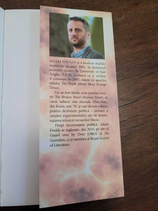 roman IN GURA LUPULUI
Adam Foulds