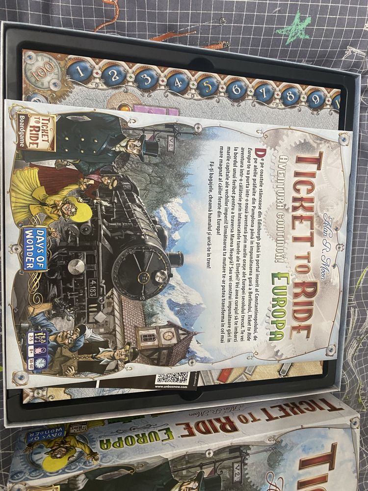 Joc de societate/ board game - Ticket to Ride Europe