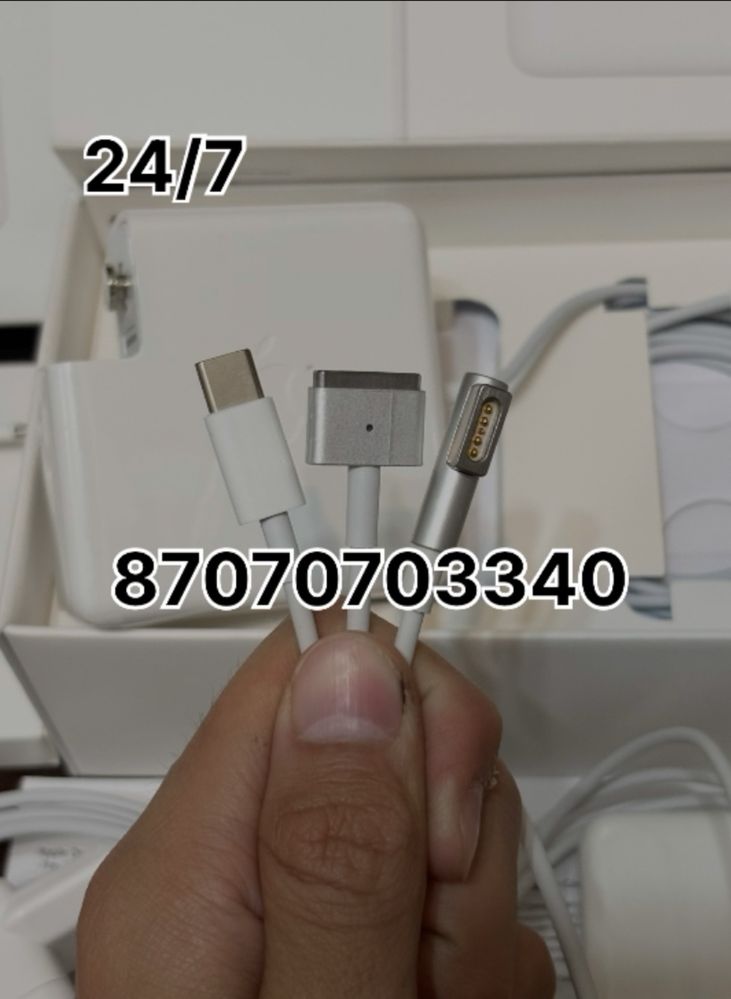 макбук зарядка macbook блок питания 60w шнур штекер magsafe 2,3 typec