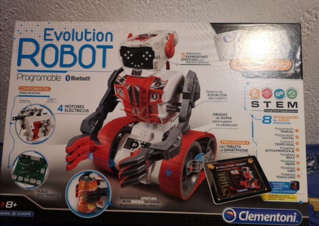 Evolución Robot Clementoni