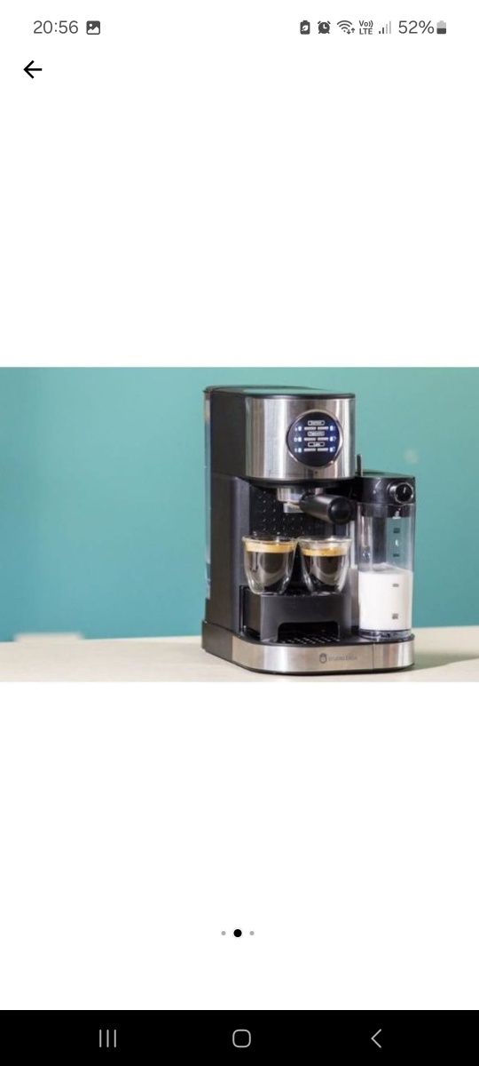 Espressor Studio Casa Barista latte , 15 Bar, 1470 W, 1.2 l, Cana lapt