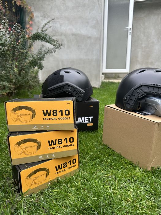 Airsoft екипировка, части и аксесоари – пълен комплект, всичко ново