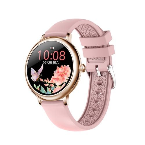 Дамски смарт часовник CF80 с 2 каишки