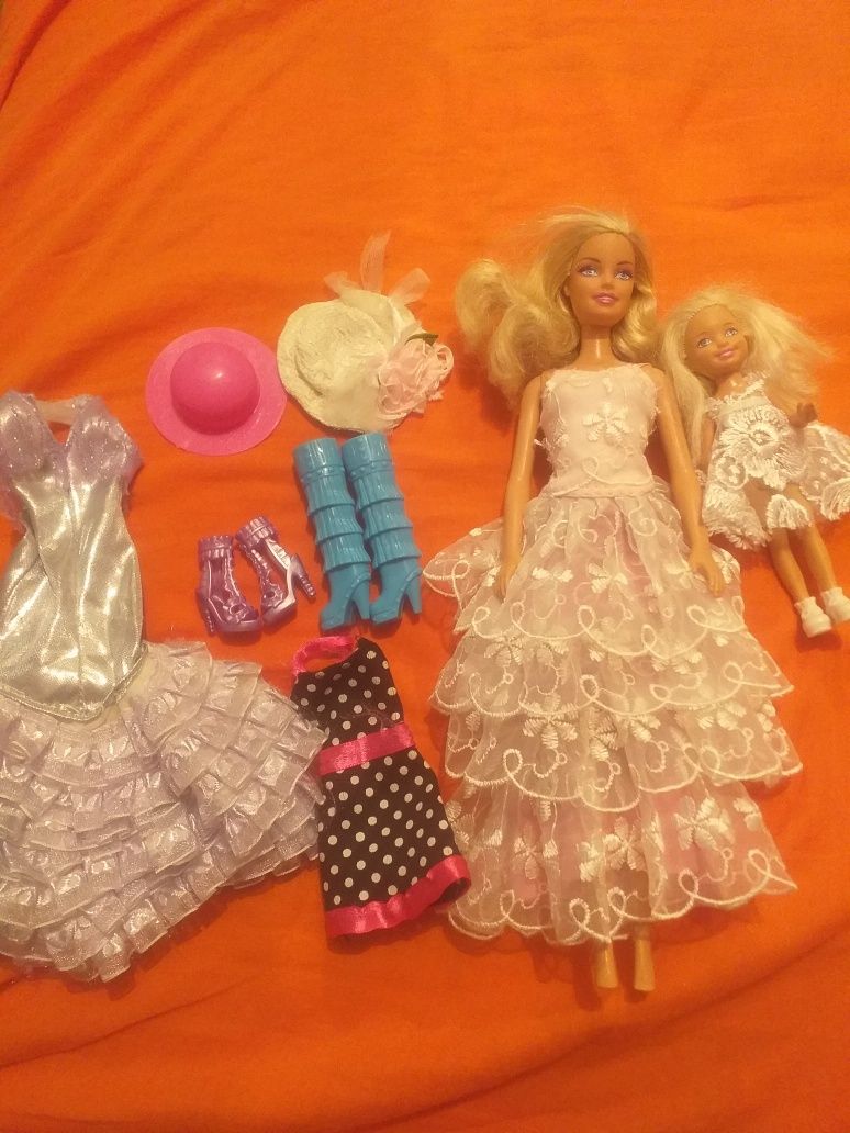 Кукла Барби с дочкой и аксессуары за все 2000( фирма Мотель)