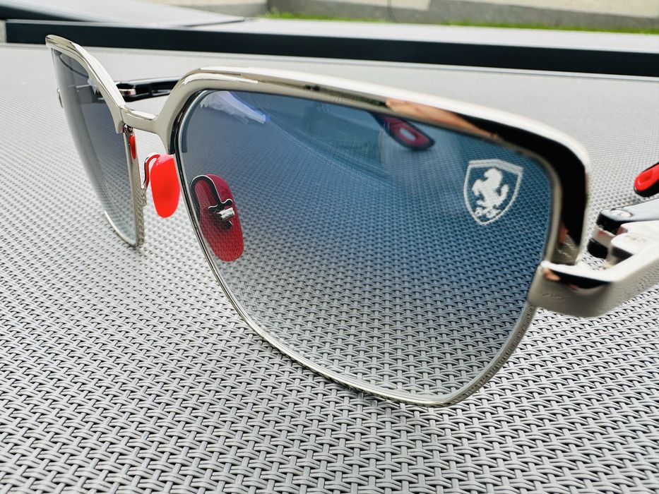 Ochelari soare originali Ray-Ban RB3743M Scuderia Ferrari