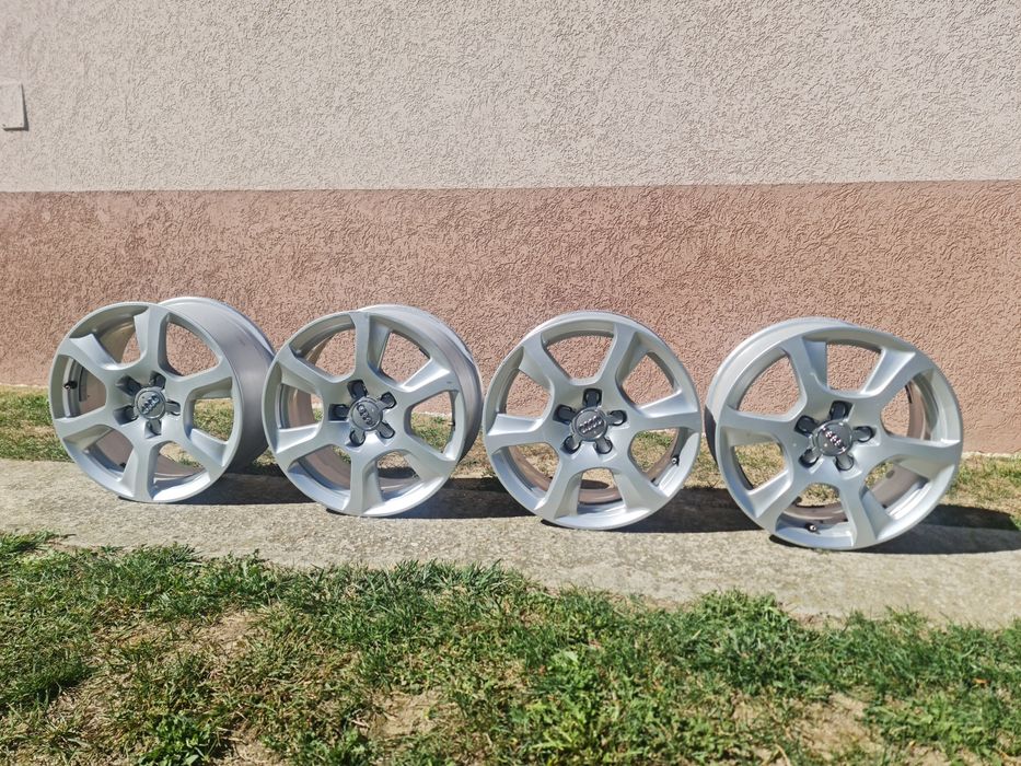 Set jante aliaj R16 5x112 originale Audi
