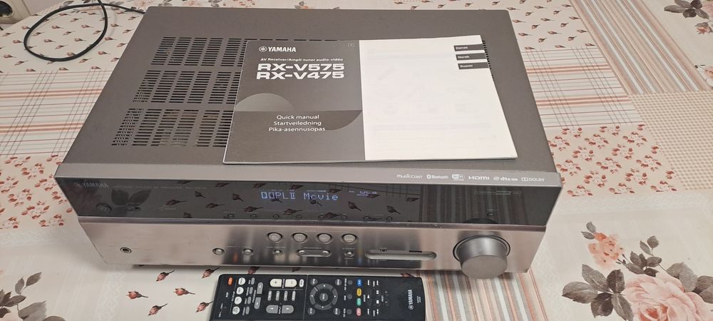 Ресивър и суббуфер Yamaha