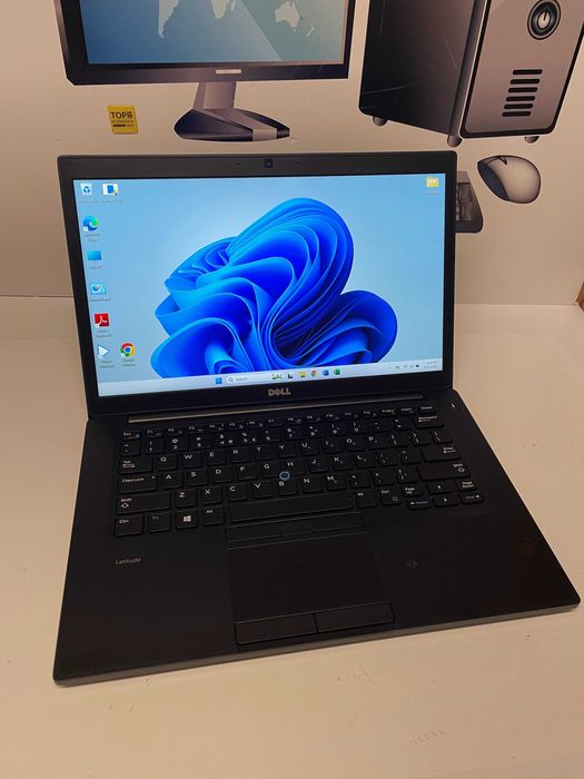 Laptop Dell Latitude E7480, I5 6300, 16 gb ddr4, ssd 256 Gb, Win 11