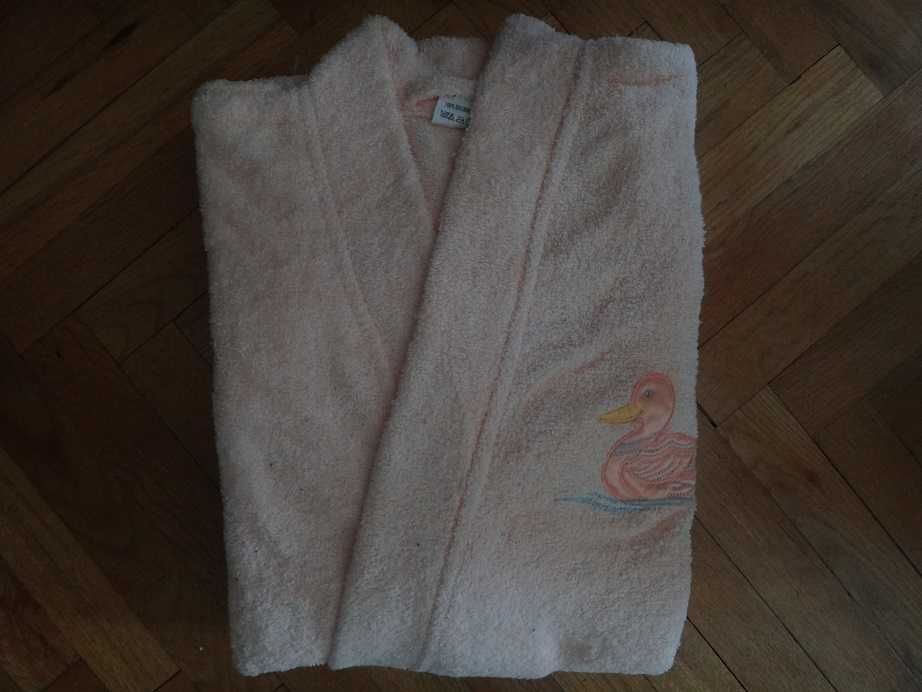 Нов качествен дамски халат 100% памук, от едно време