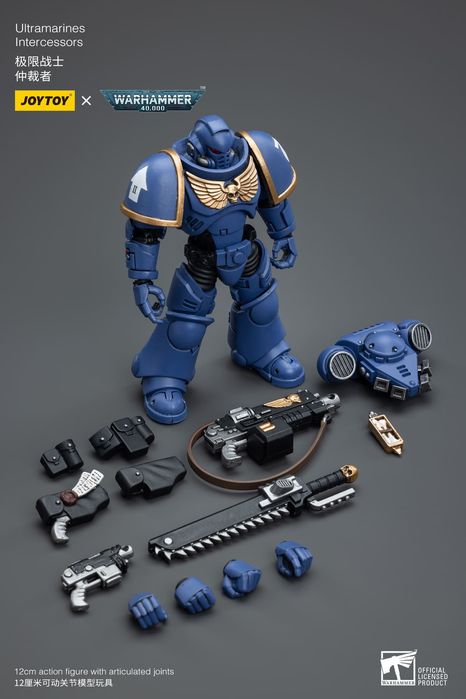 JoyToy Warhammer 40K Ultramarines Intercessors фигурка