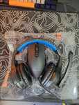 Kit mouse cu casti de gaming BLAUPUNKT