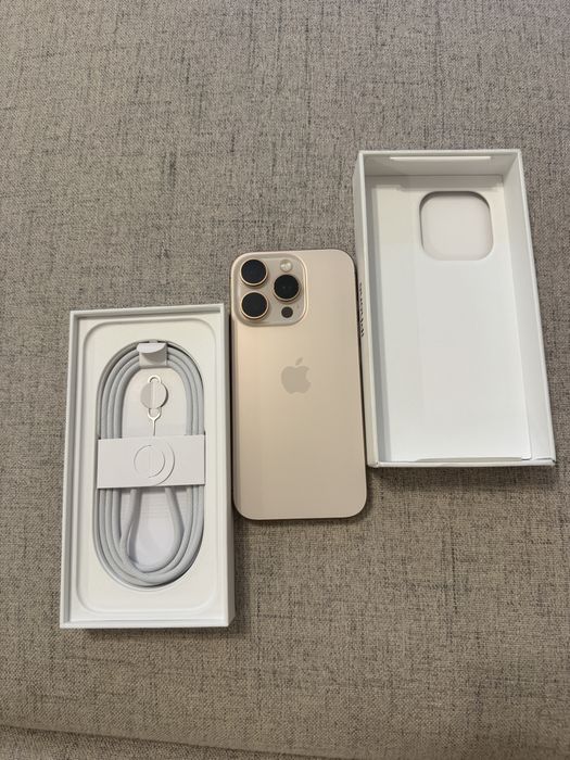 iphone 16 pro 256gb desert titanium, ca NOU