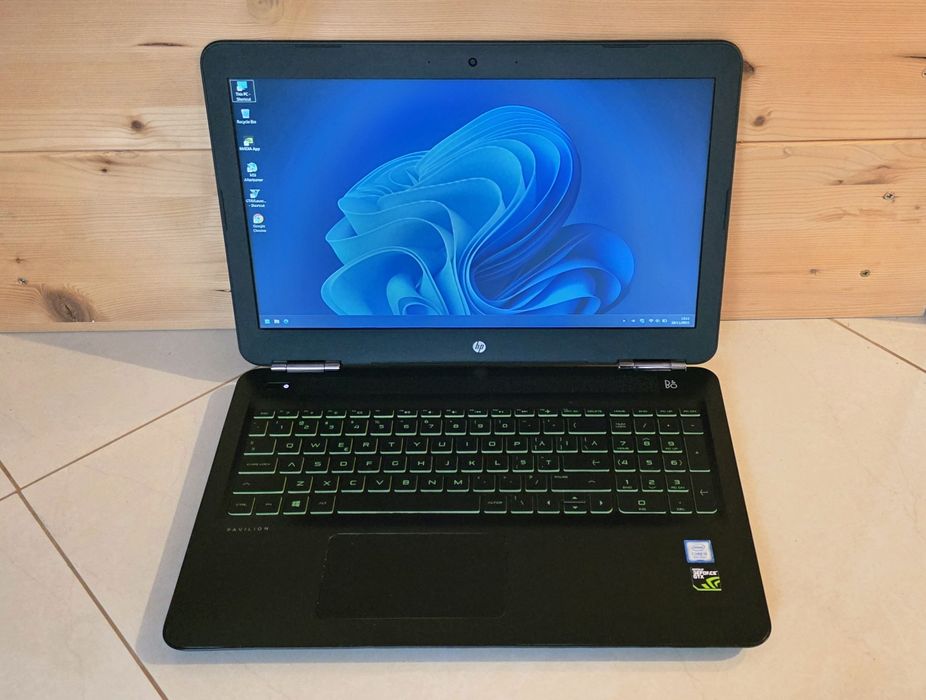 Laptop gaming HP i5 8th 16GB GTX 4GB SSD 256GB