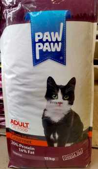 PAW PAW суха храна за котки 15кг