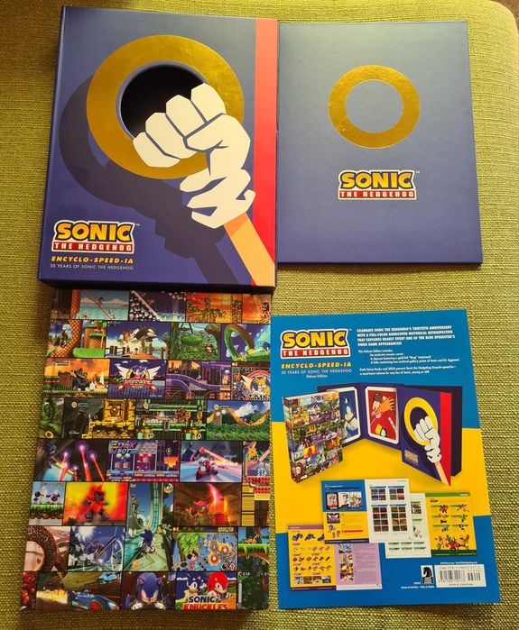 Sonic The Hedgehog Carte Encyclo-Speed-Ia Sega Nintendo