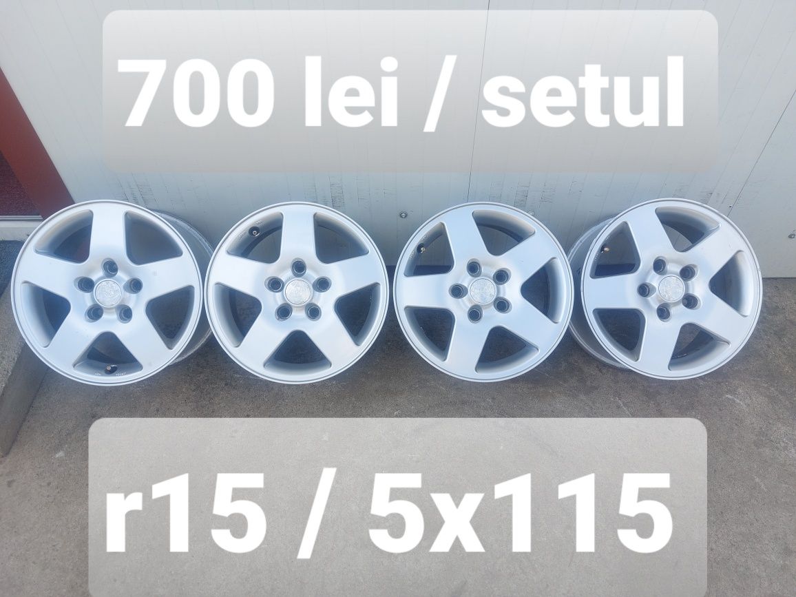 Jante aluminiu r15 / gama OPEL / CHEVROLET / 5x115