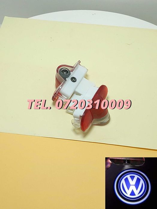 Proiectoare Holograma Led Logo Dedicate Vw Golf 4 Bora Touran Polo
