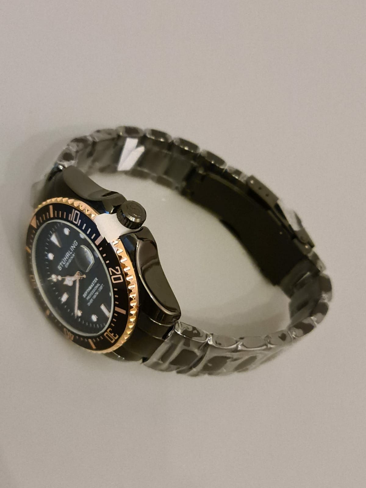 Ceas nou de lux bărbătesc Stuhrling 3940 3 Aquadiver Depthmaster