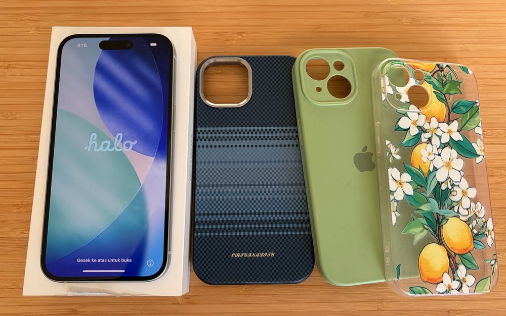 Iphone 15 128GB blue с гаранция