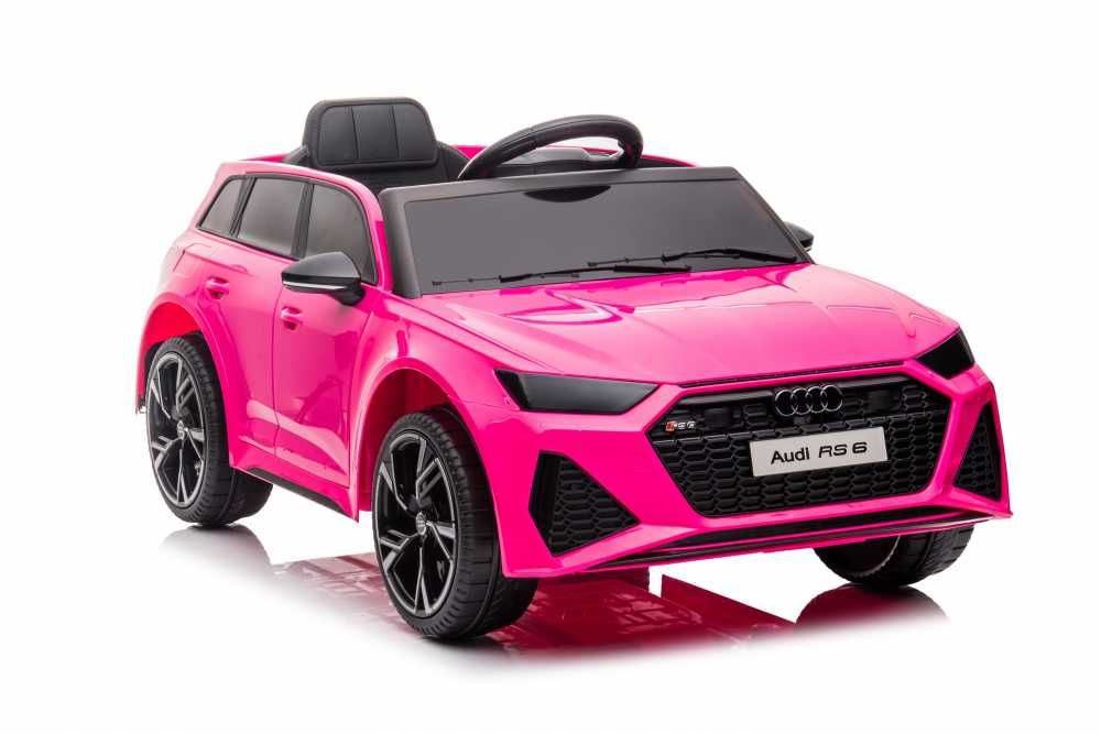 Masinuta electrica pentru copii Audi RS6 Red cu roti EVA 70W Roti Eva