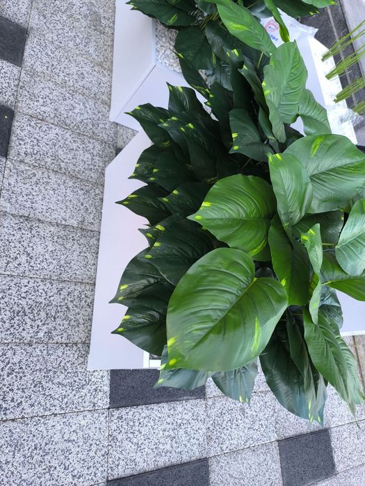 Кашпо МДФ с цветами