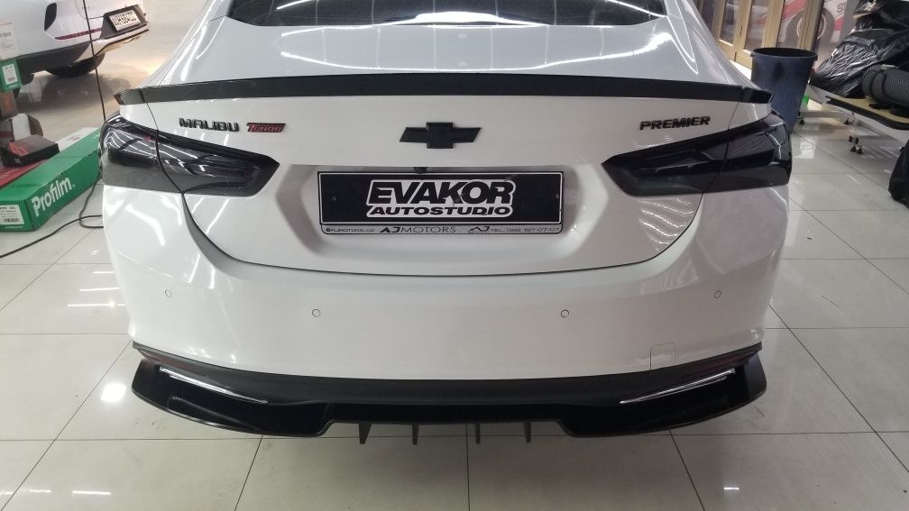 Malibu 2 Tuning spoiler bamperga. ТЮНИНГ БАМПЕРОВ! Губа Splittr