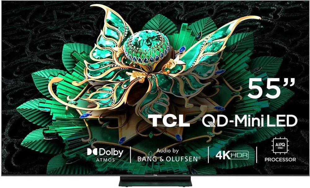 Телевизор TCL 55 C6K Премиум QD-Mini LED модель новая 2025 года
