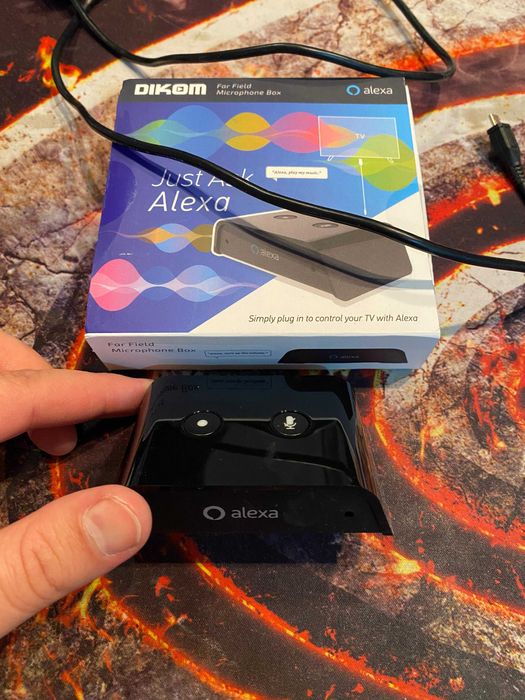 Microfon extern Alexa Dikom – Nou, sigilat, control vocal TV