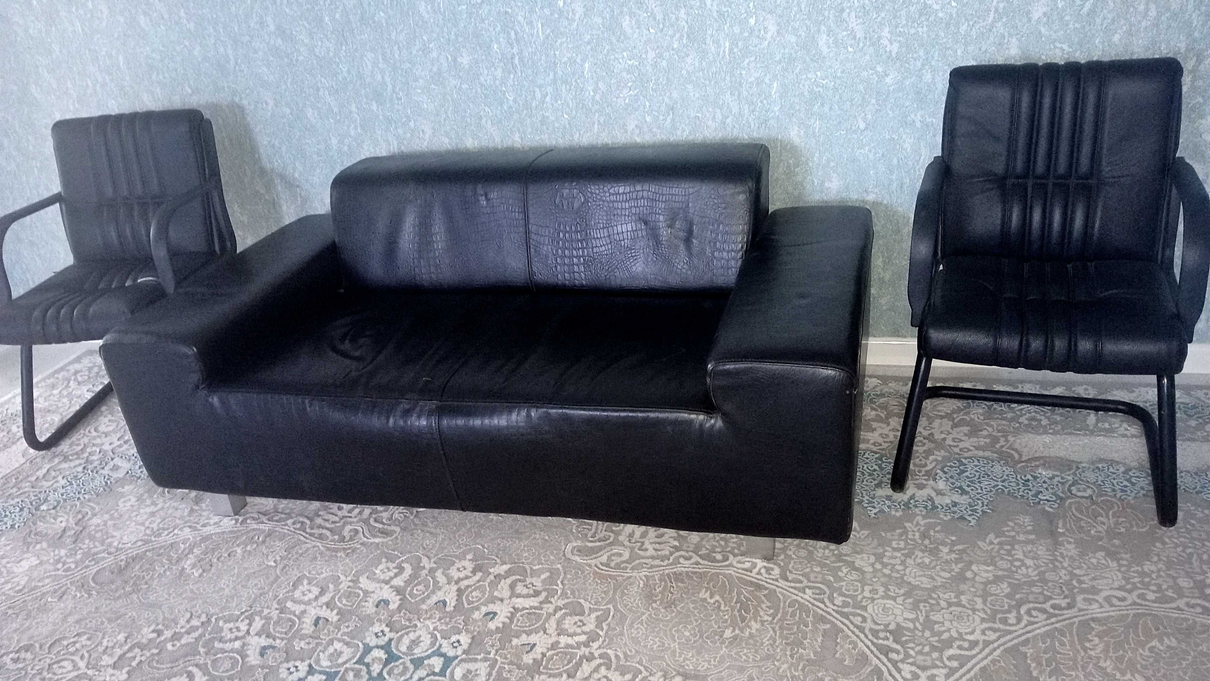 Мебель кожаный диван