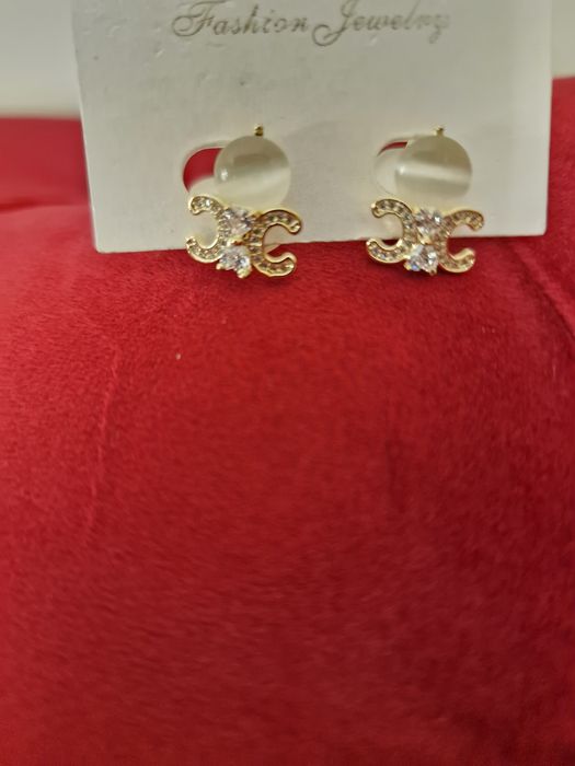 Cercei superbi celine cu clips