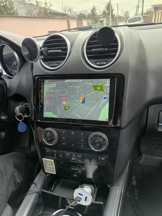 Navigatie android Mercedes ML 2005-2012 Waze YouTube GPS USB