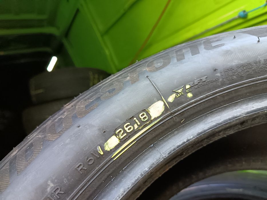 Anvelope MS iarna 225 50 17 bridgestone runflat 2018 7.8-8.5mm